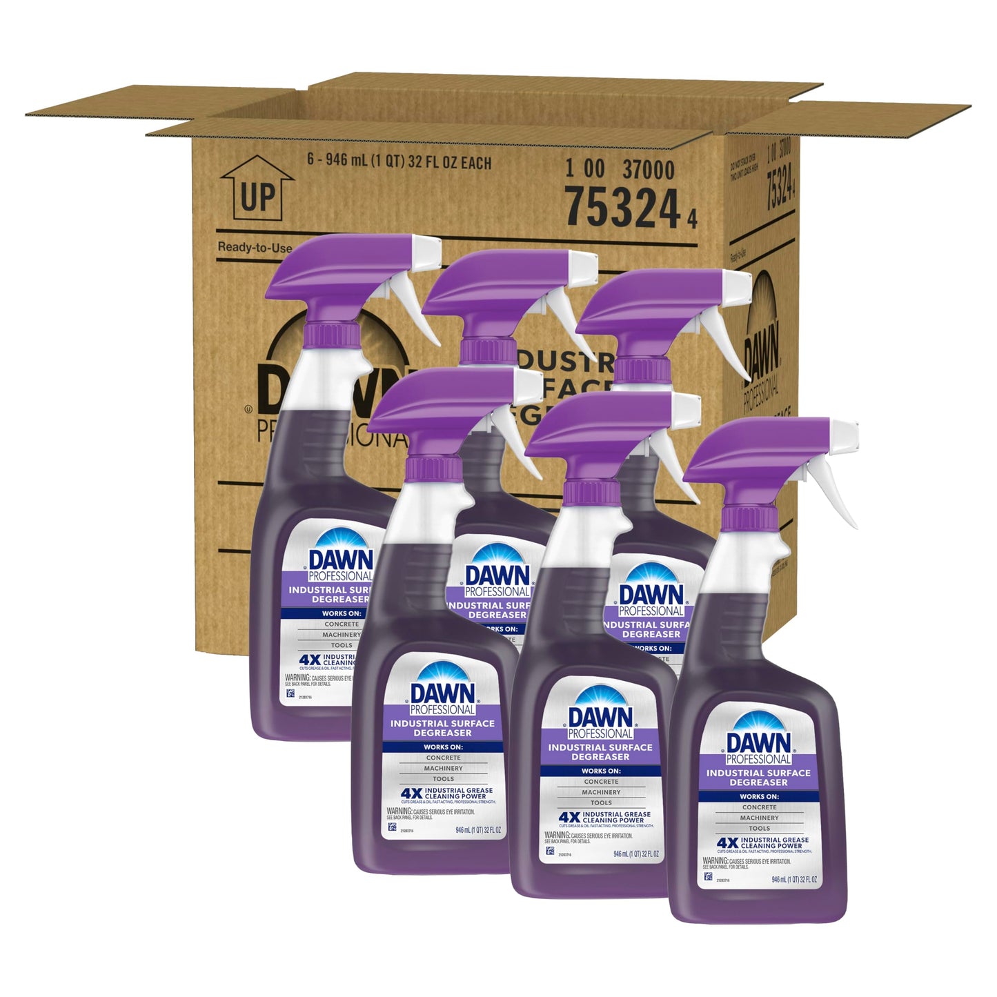 Industrial Surface Degreaser Foaming Cleaner 32 fl oz Case 6