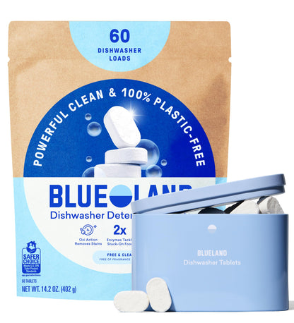 Plastic Free Dishwasher Tablets Eco Cleaning Tabs