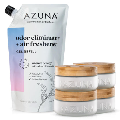 Air Freshener Odor Eliminator Gel Room Kit Home