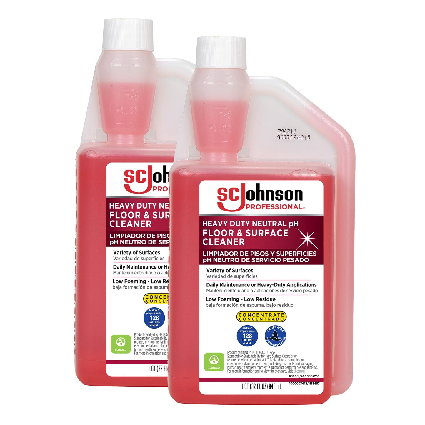 Neutral pH Floor Surface Cleaner Concentrate Heavy Duty Professional