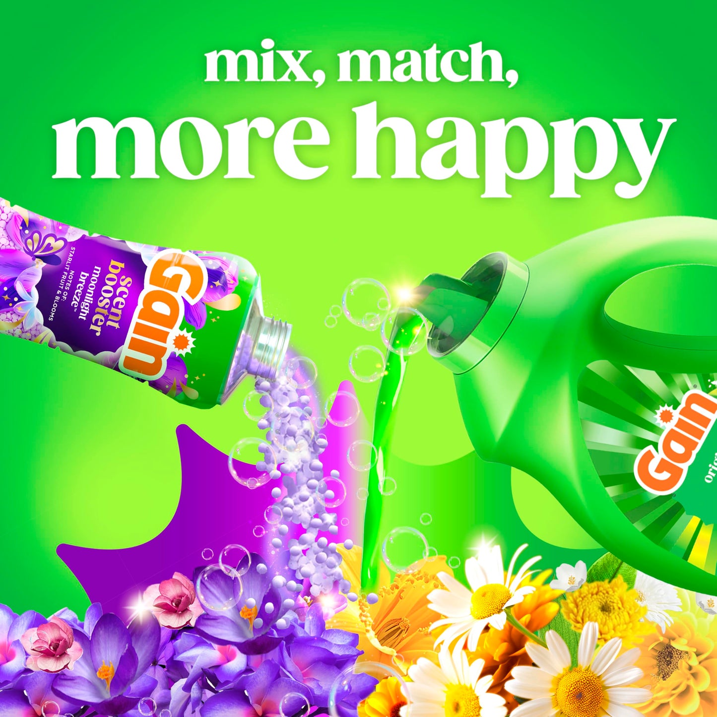 Gain Liquid Laundry Detergent with