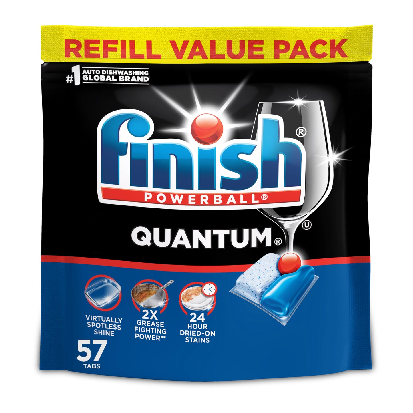 Quantum Dishwasher Pods All In One Cleaning Tabs