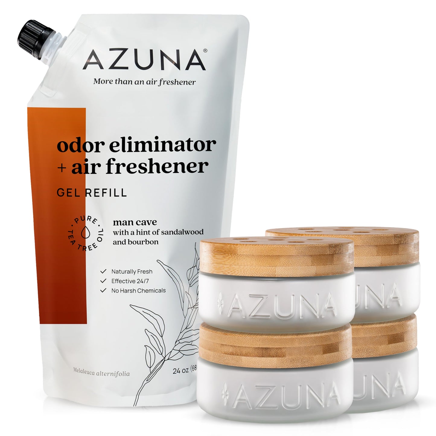 Air Freshener Odor Eliminator Gel Room Kit Home