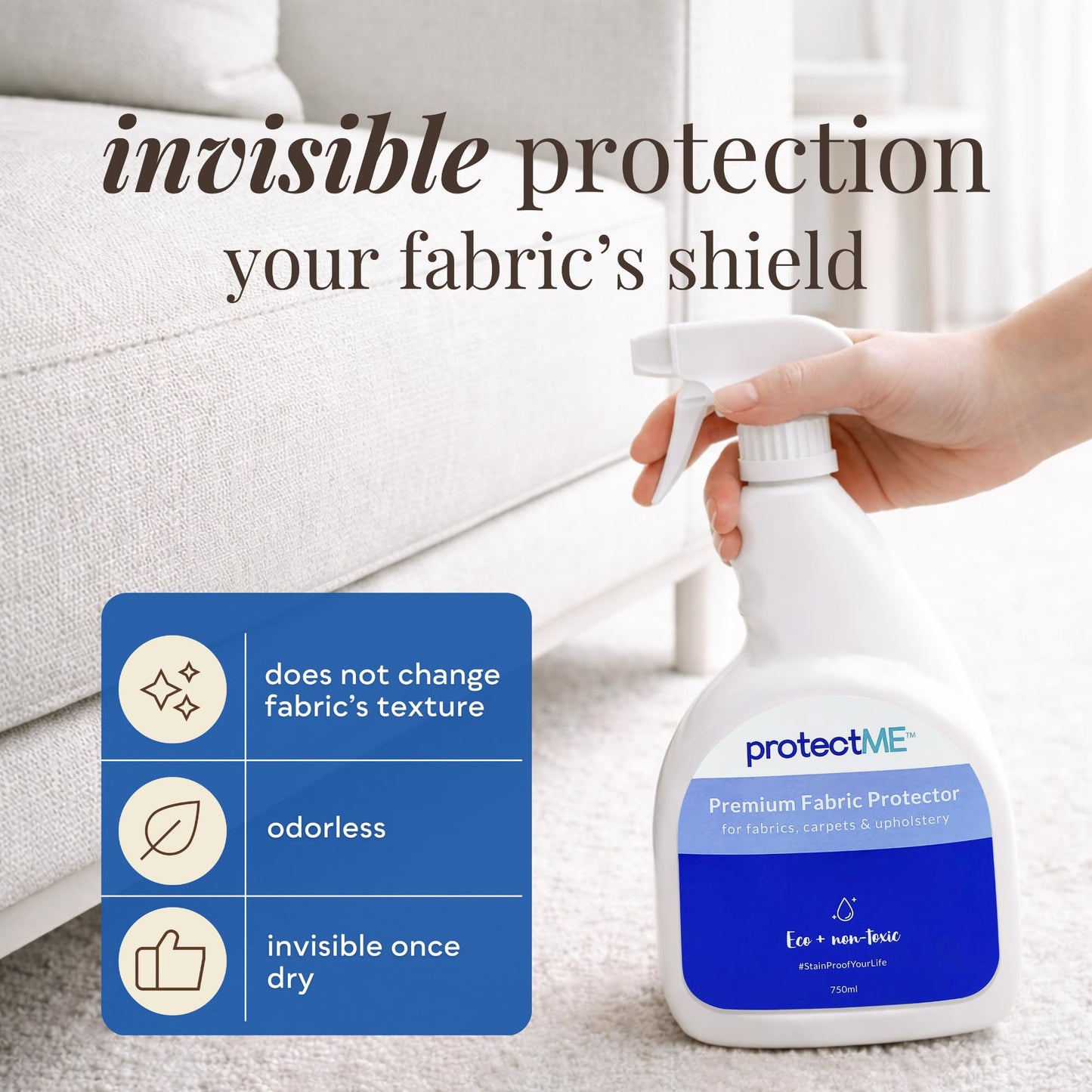 Fabric Protector Cleaner Stain Guard Spray