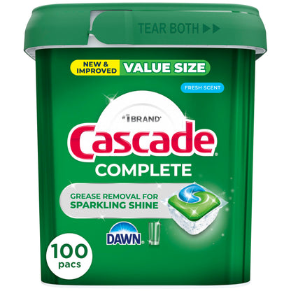 Complete Dishwasher Pods Deep Cleaning Tabs