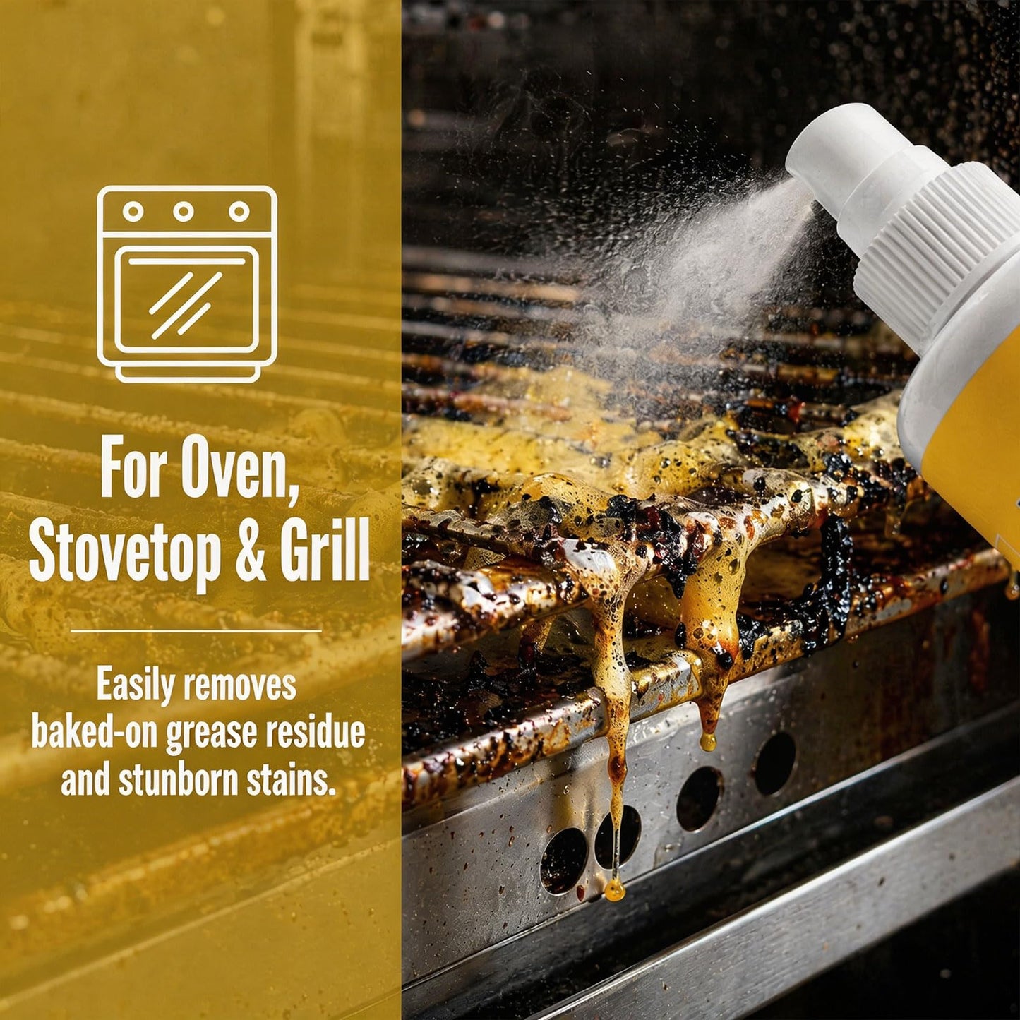Heavy Duty Grill Cleaner Spray BBQ Degreaser