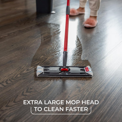 Dual Tank Spray Mop System Reusable Microfiber 3 Refills
