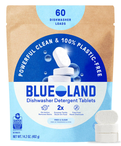 Plastic Free Dishwasher Tablets Eco Cleaning Tabs