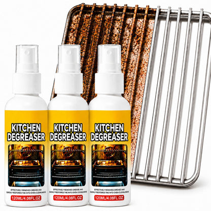 Grill Cleaner Spray Heavy Duty Kitchen Degreaser BBQ Oven Stove