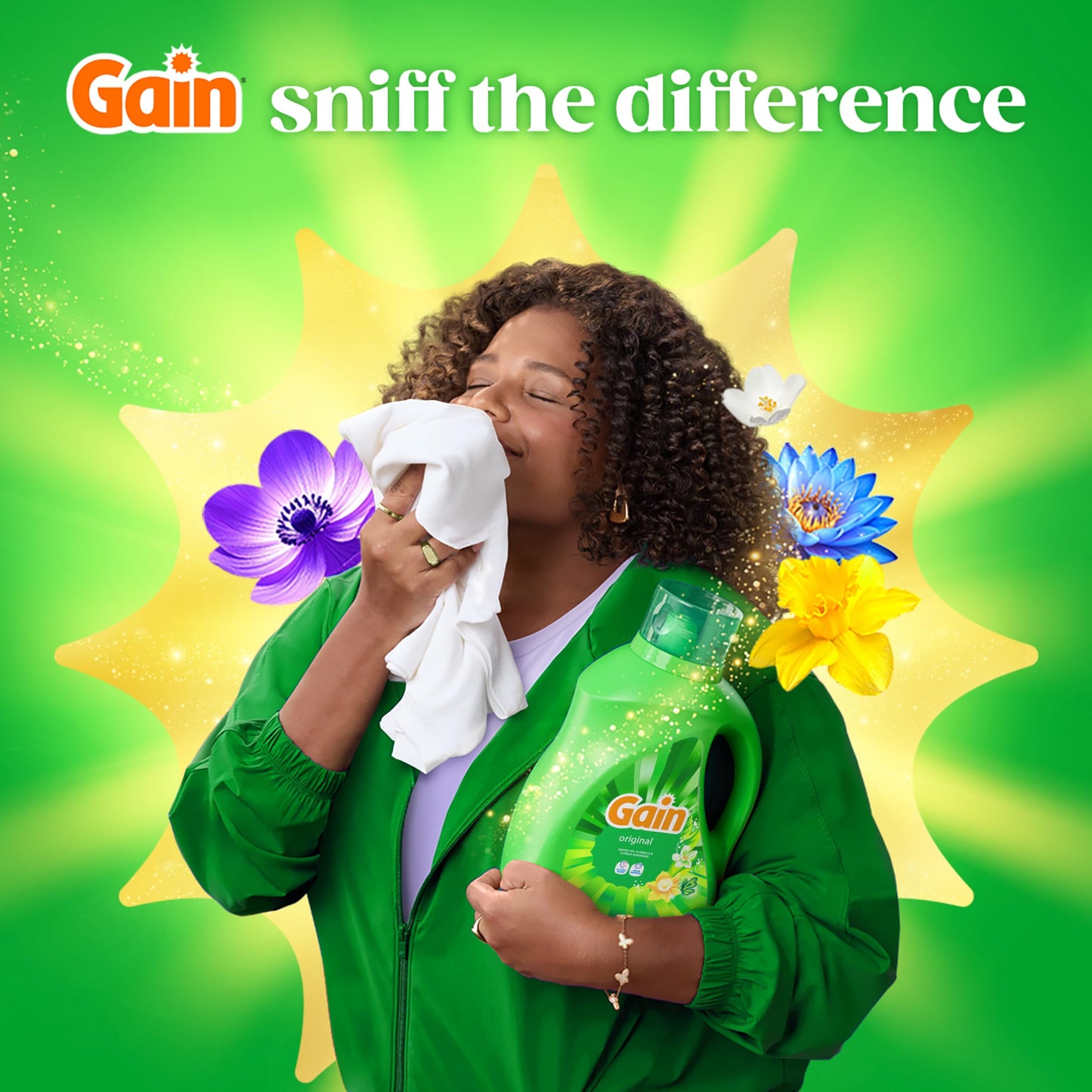 Gain Liquid Laundry Detergent with