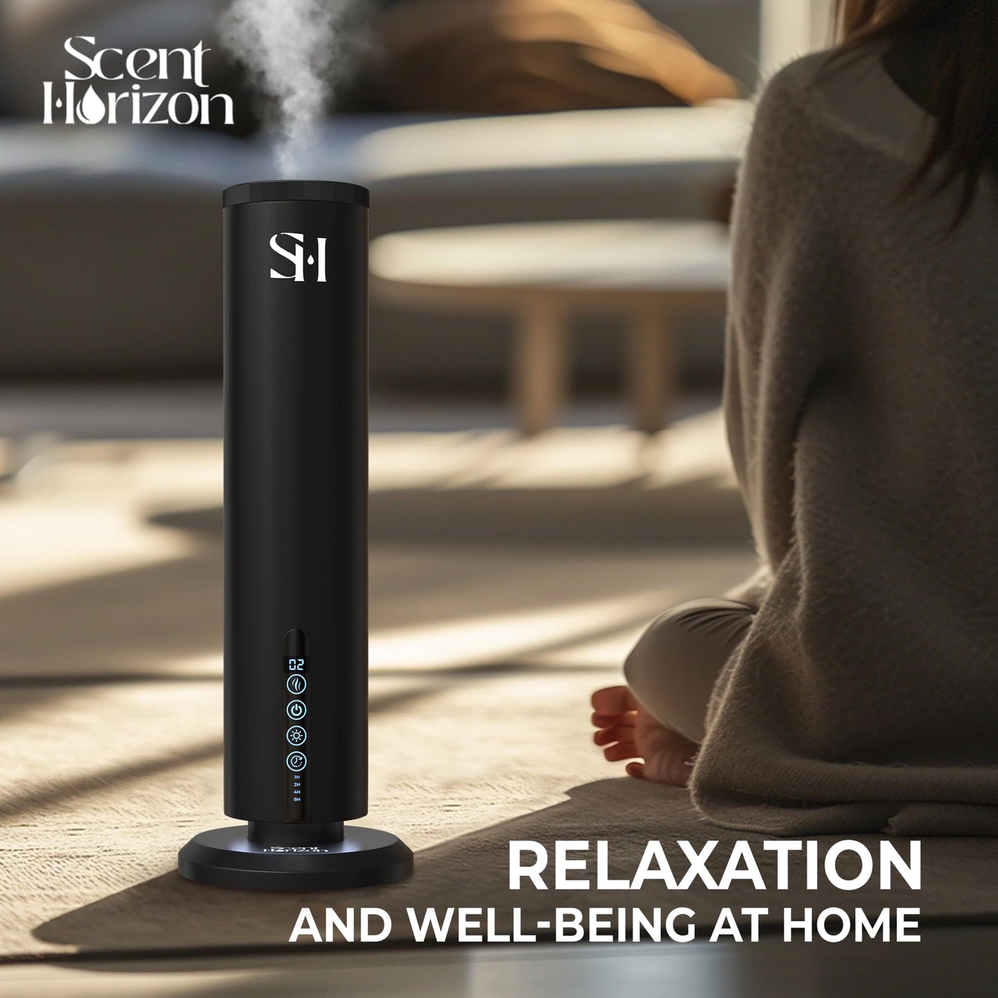 Waterless Hotel Scent Diffuser Tower Luxury Home Set