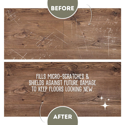 Quick Shine High Traffic Hardwood Floor Luster and Polish