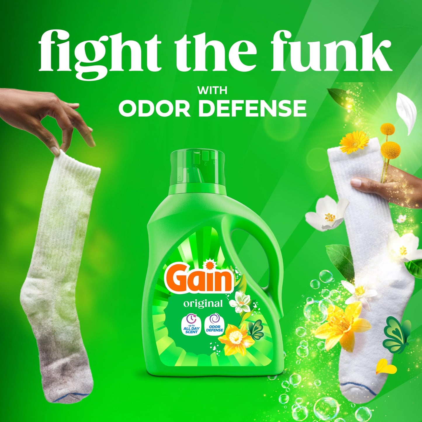 Gain Liquid Laundry Detergent with