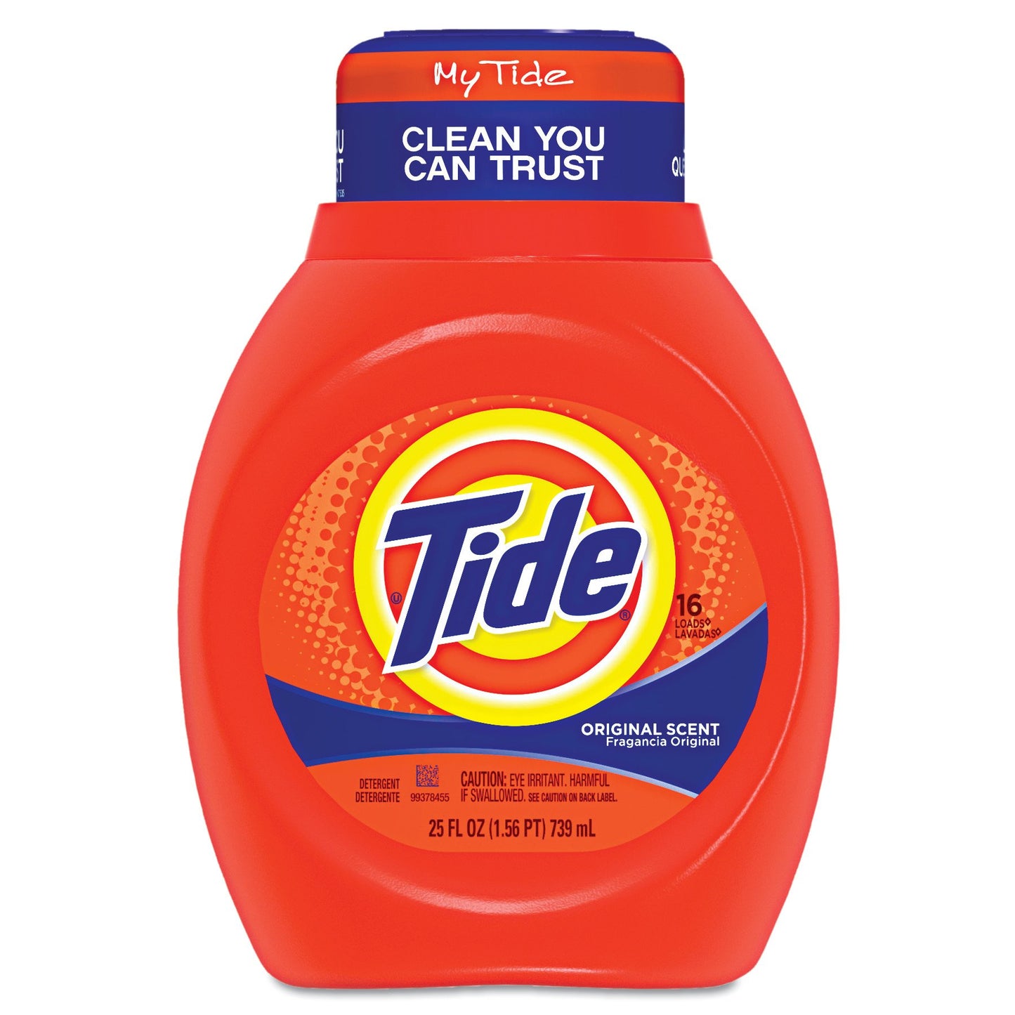 Laundry Detergent Liquid Original Scent HE Turbo Clean