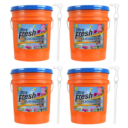Laundry Detergent 6X Liquid 5 Gallon Bulk Fresh Softener