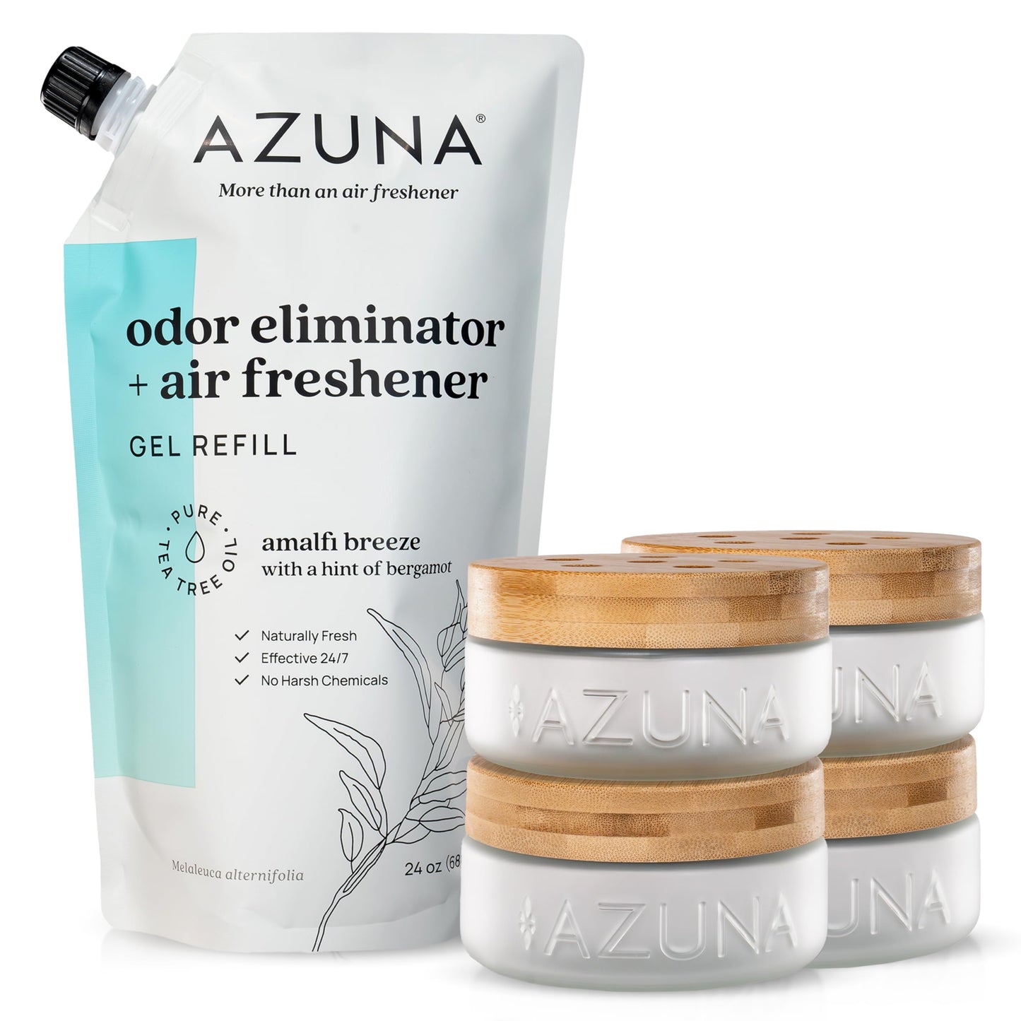 Air Freshener Odor Eliminator Gel Room Kit Home