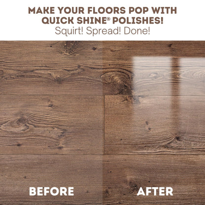 Quick Shine High Traffic Hardwood Floor Luster and Polish