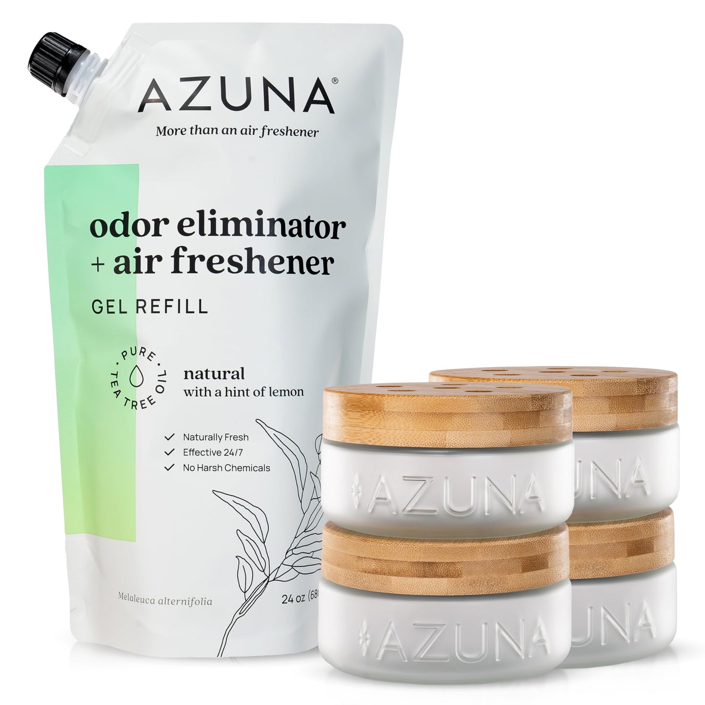 Air Freshener Odor Eliminator Gel Room Kit Home