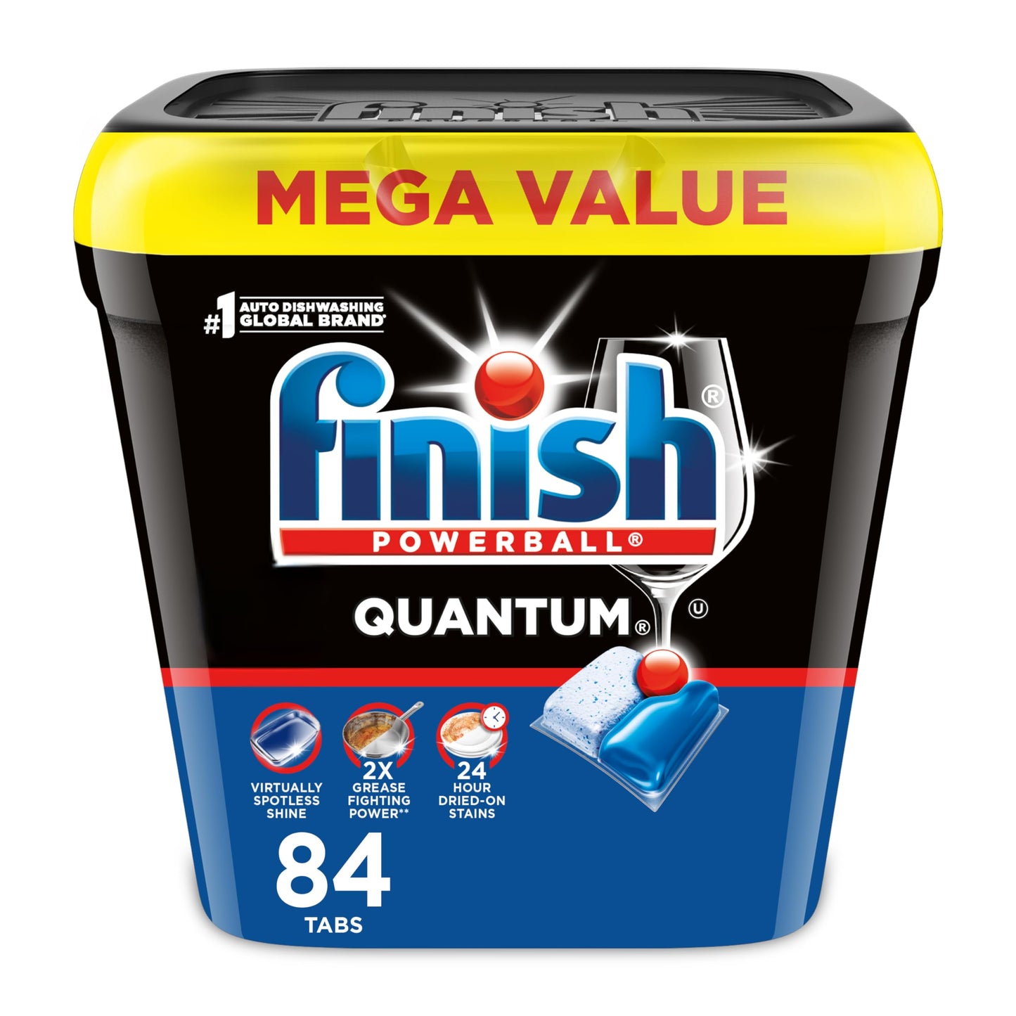 Quantum Dishwasher Pods All In One Cleaning Tabs