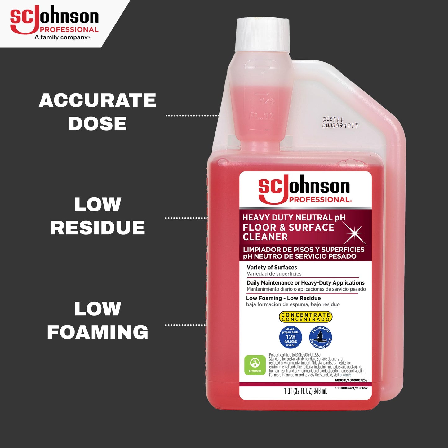 Heavy Duty Neutral pH Floor & Surface Cleaner
