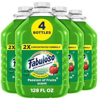 Multi Purpose Floor Cleaner No Rinse Fruit Scent 128oz